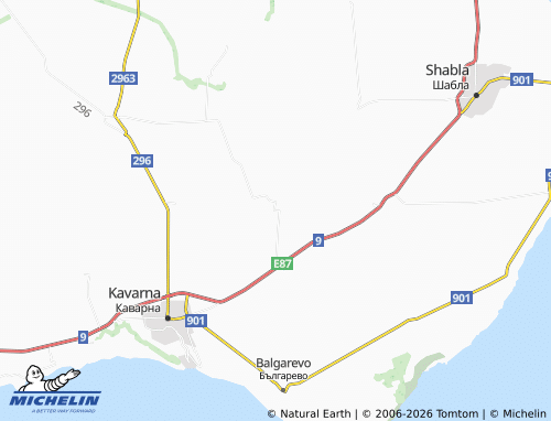 MICHELIN Rakovski map - ViaMichelin