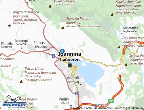 Carte MICHELIN Perama - ViaMichelin