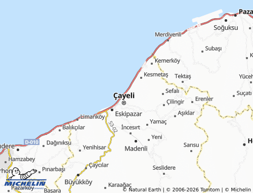 Mappa MICHELIN Büyüktaşhane - ViaMichelin