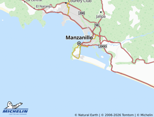 MICHELIN Villa Florida map - ViaMichelin