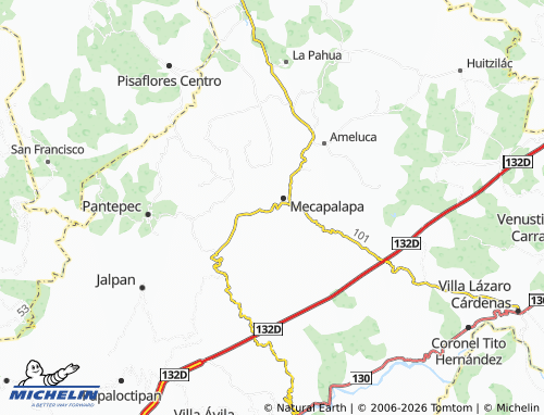 Mapa MICHELIN 28 de Abril - ViaMichelin