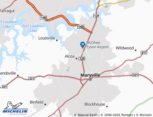 Mapa MICHELIN Alcoa - ViaMichelin