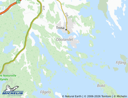 Mapa MICHELIN Lagnöviken - ViaMichelin