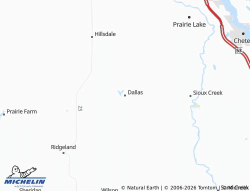 Carte MICHELIN Dallas - ViaMichelin
