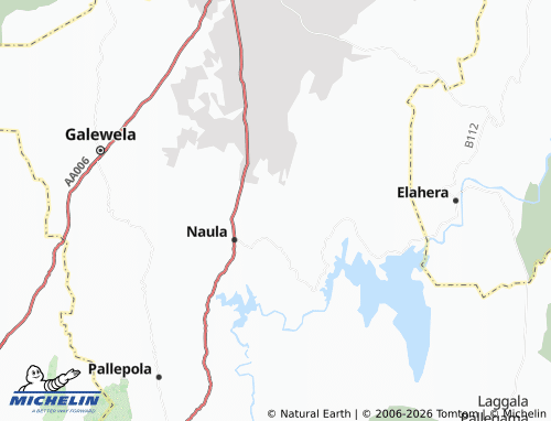 MICHELIN Haduwa map - ViaMichelin