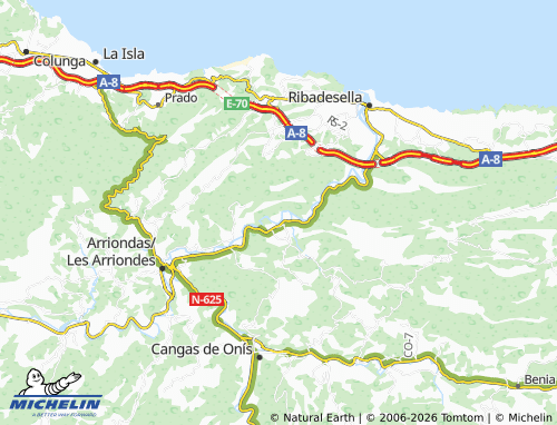 Mappa MICHELIN Toraño - ViaMichelin