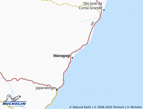 MICHELIN Conjunto Habitacional Santa Tereza map - ViaMichelin