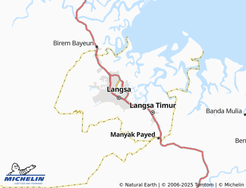 Carte MICHELIN Gampong Mutia - ViaMichelin