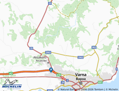 Carte MICHELIN Vaglen - ViaMichelin