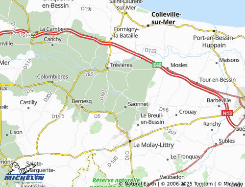 MICHELIN Bas Hameau map - ViaMichelin