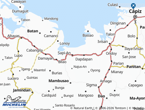 Mapa MICHELIN Sapi-An - ViaMichelin