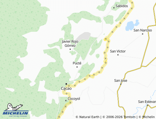 Mappa MICHELIN Pedro Joaquín Coldwell - ViaMichelin
