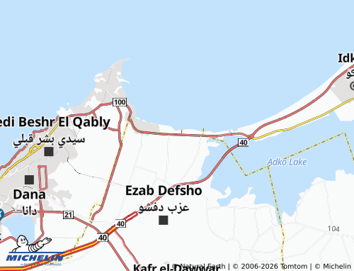 Mapa MICHELIN al-Tarh - ViaMichelin