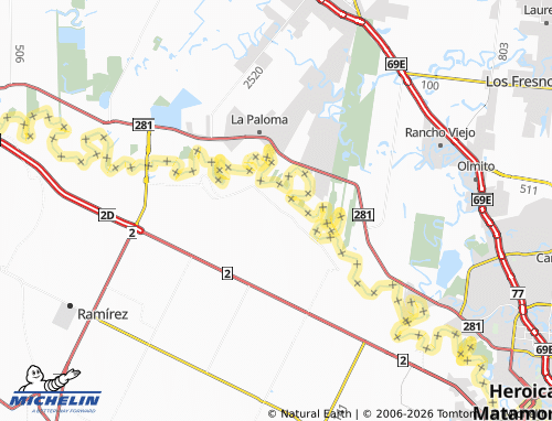 Mappa MICHELIN San Luisito - ViaMichelin