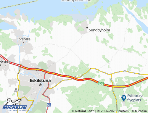 MICHELIN Hammarby map - ViaMichelin
