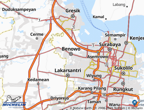MICHELIN Sememi map - ViaMichelin