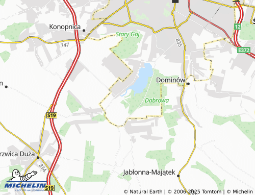 Mapa MICHELIN Zemborzyce - ViaMichelin