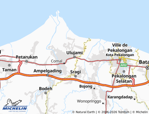MICHELIN-Landkarte Ulujami - ViaMichelin