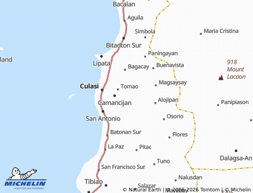 MICHELIN Bita map - ViaMichelin