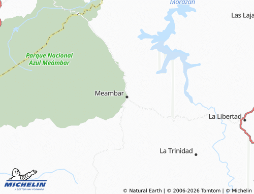 Mapa MICHELIN Meambar - ViaMichelin