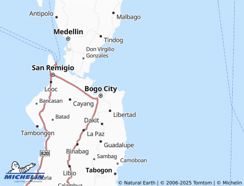 MICHELIN Nailon map - ViaMichelin