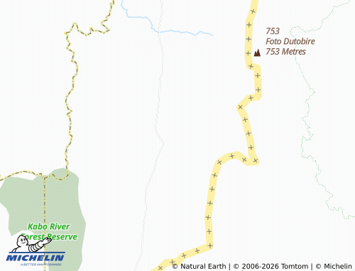 MICHELIN Ahamasu map - ViaMichelin