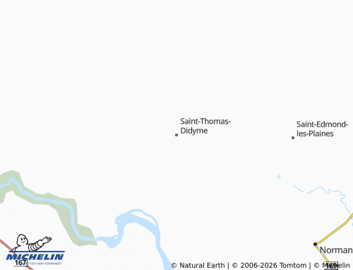 MICHELIN Saint-Thomas-Didyme map - ViaMichelin