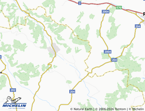 Mapa MICHELIN Pomoshtitsa - ViaMichelin