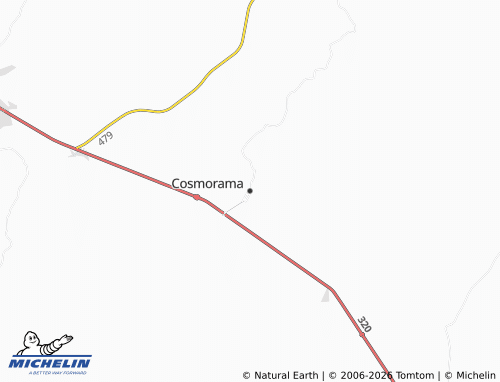 Mapa MICHELIN Cosmorama - ViaMichelin