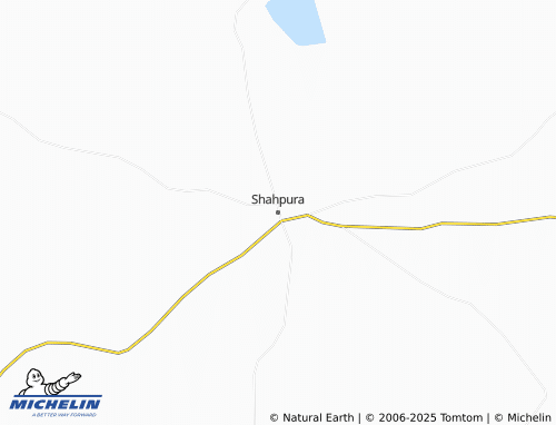 MICHELIN Shahpura map - ViaMichelin