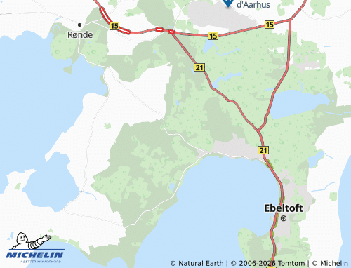 Mapa MICHELIN Femmøller - ViaMichelin