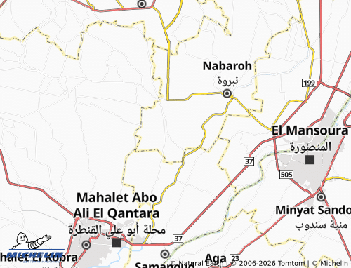 Mapa MICHELIN Kafr al-Dakrouri - ViaMichelin