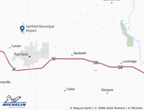 Mapa MICHELIN Beckwith - ViaMichelin