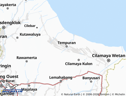 Carte MICHELIN Purwajaya - ViaMichelin