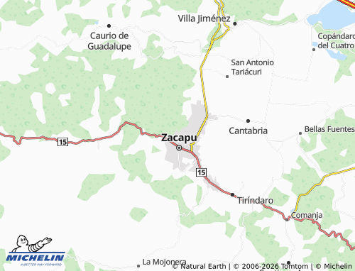 Mapa MICHELIN La Zarcita - ViaMichelin