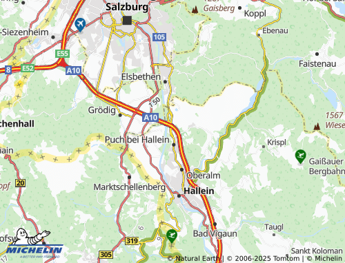 Kaart MICHELIN Drei Linden-Raschl-Siedlung - ViaMichelin