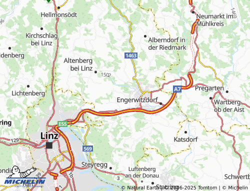 MICHELIN-Landkarte Gallusberg - ViaMichelin