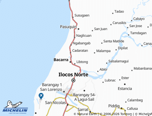 MICHELIN Bani map - ViaMichelin
