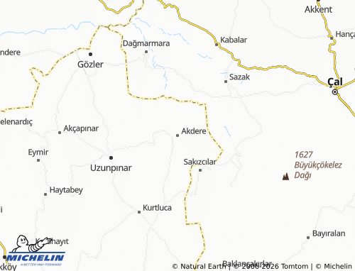 Mappa MICHELIN Akdere - ViaMichelin