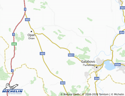 Mapa MICHELIN Razdelna - ViaMichelin