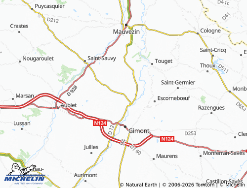 Mappa MICHELIN Sainte-Marie - ViaMichelin