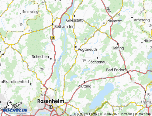 Carte MICHELIN Tödtenberg - ViaMichelin