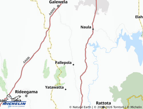 Mappa MICHELIN Akuramboda - ViaMichelin
