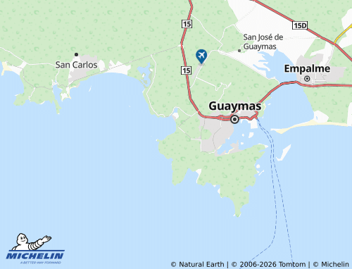 MICHELIN Lomas de Cortez map - ViaMichelin