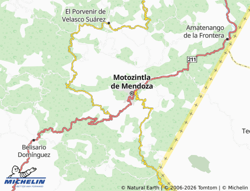 MICHELIN Ampliación San Lucas map - ViaMichelin