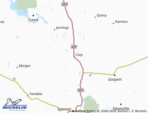 Mapa MICHELIN Carp - ViaMichelin
