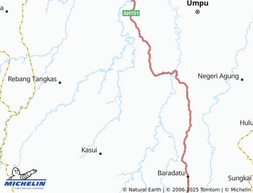 MICHELIN Negeri Bumi Putra map - ViaMichelin