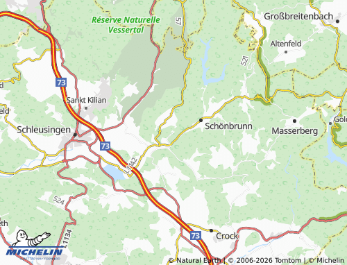 MICHELIN Langenbach map - ViaMichelin