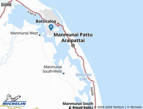 Mappa MICHELIN Mavilankanthurai - ViaMichelin