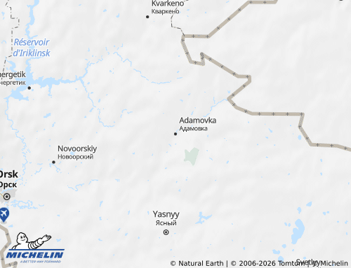 MICHELIN-Landkarte Adamowski Rajon - ViaMichelin